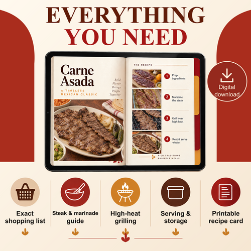 carne asada recipe guide — guide contents
